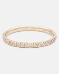 Sydney Evan Ring Eternity aus 14kt Gelbgold mit Diamanten Gold