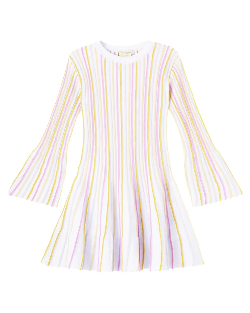 Stella McCartney Kids Kleid aus einem Baumwollgemisch Multicolor