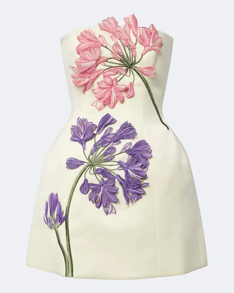 LEO LIN Verziertes Bustierkleid Roselle Gelb