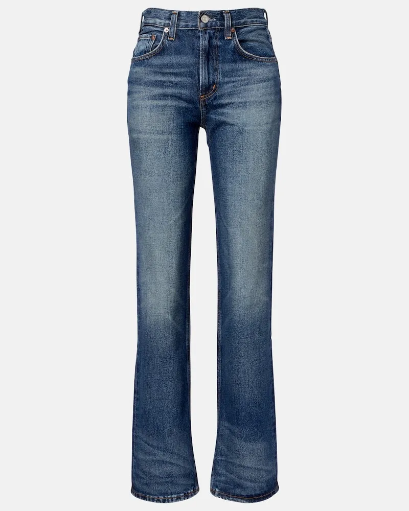 AGOLDE Bootcut Jeans Kick Boot Blau