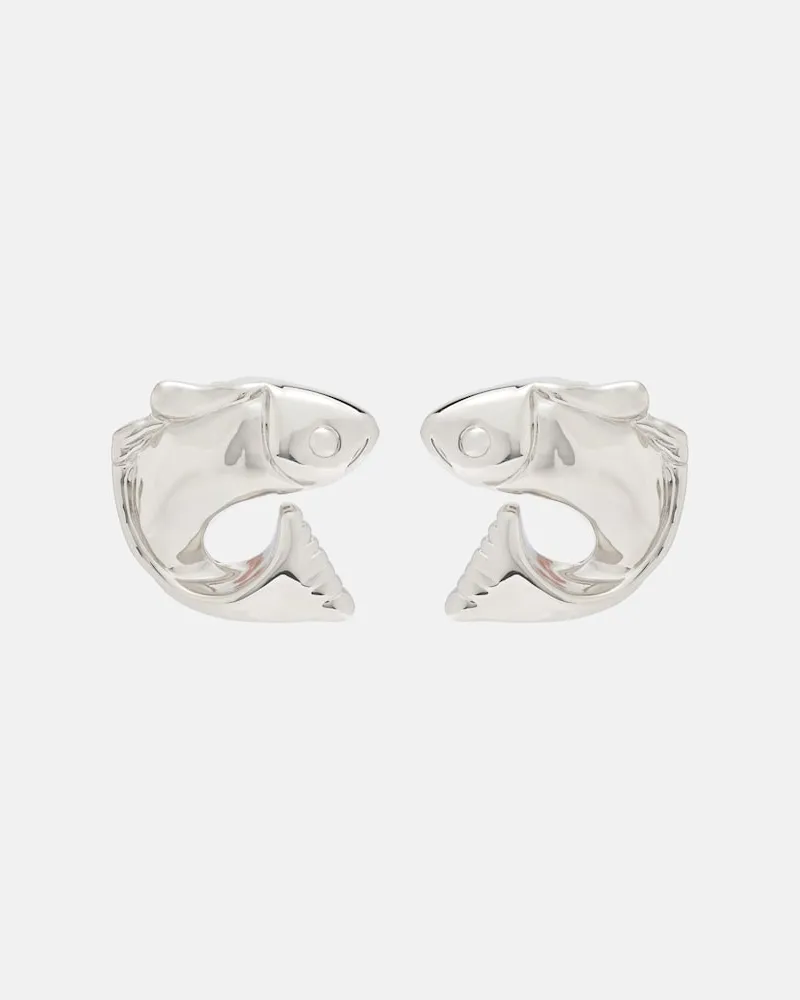 Jacquemus Ohrringe Poisson Silber