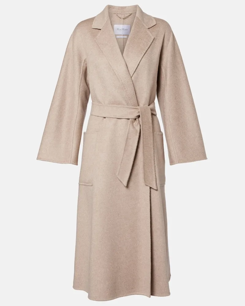 Max Mara Mantel Ludmilla aus Kaschmir Beige