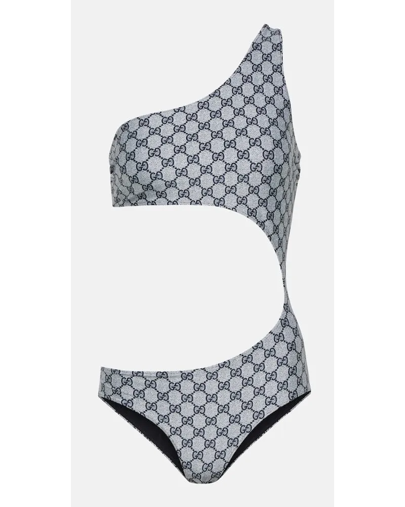 Gucci Badeanzug GG Blau