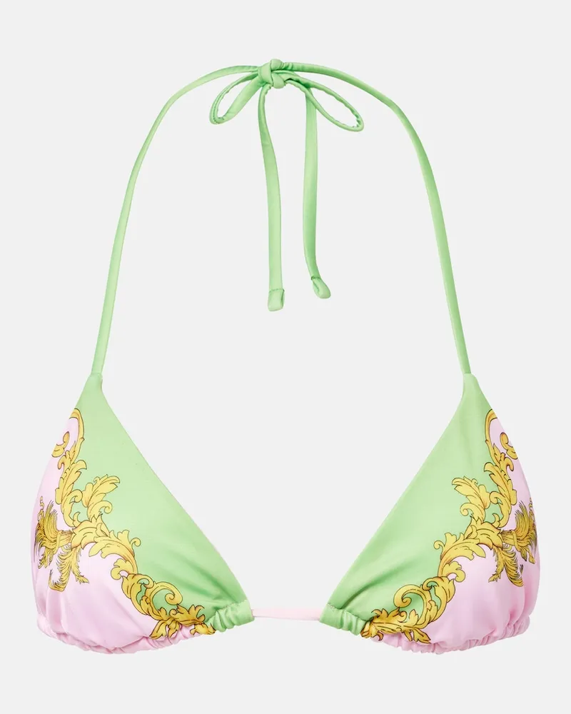 Versace Bikini-Oberteil Multicolor