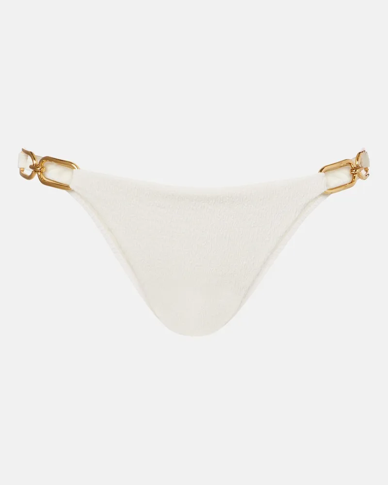 ViX X Rosie Huntington-Whiteley Bikini-Höschen Jo Weiß