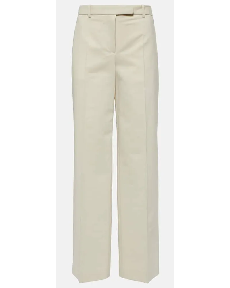 The Row Weite Hose Banew aus Baumwolle und Wolle Multicolor