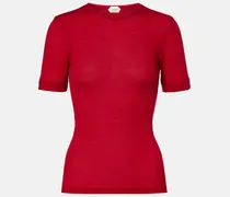 T-Shirt Medusa aus Schurwolle