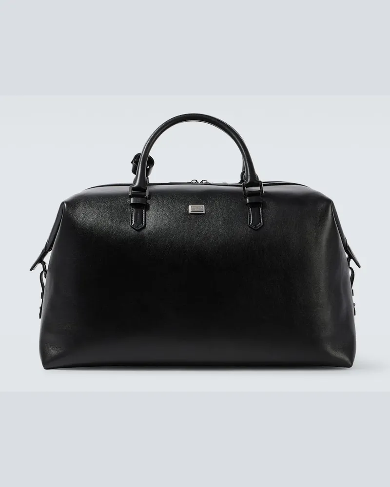 Dolce & Gabbana Weekender Roma aus Leder Schwarz