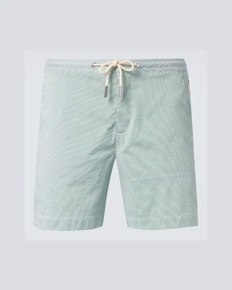 Orlebar Brown Badeshorts Bulldog Grün