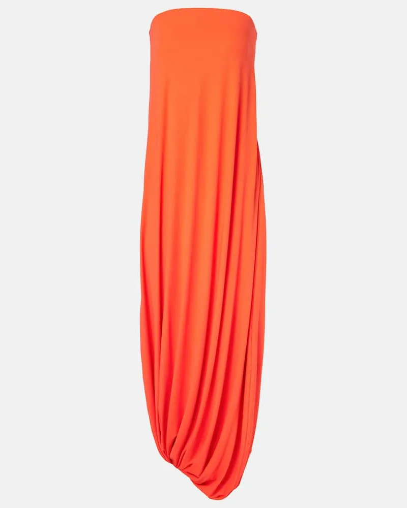TOVE Maxikleid Eula aus Jersey Rot