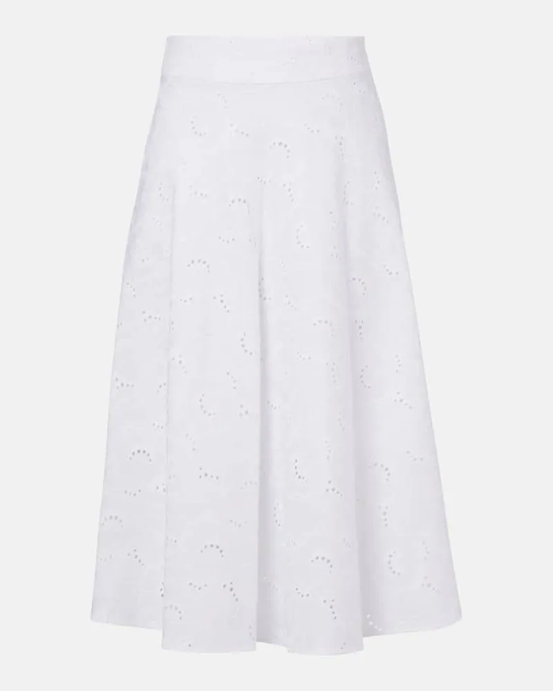 Dorothee Schumacher Midirock Summer Blossom Weiß