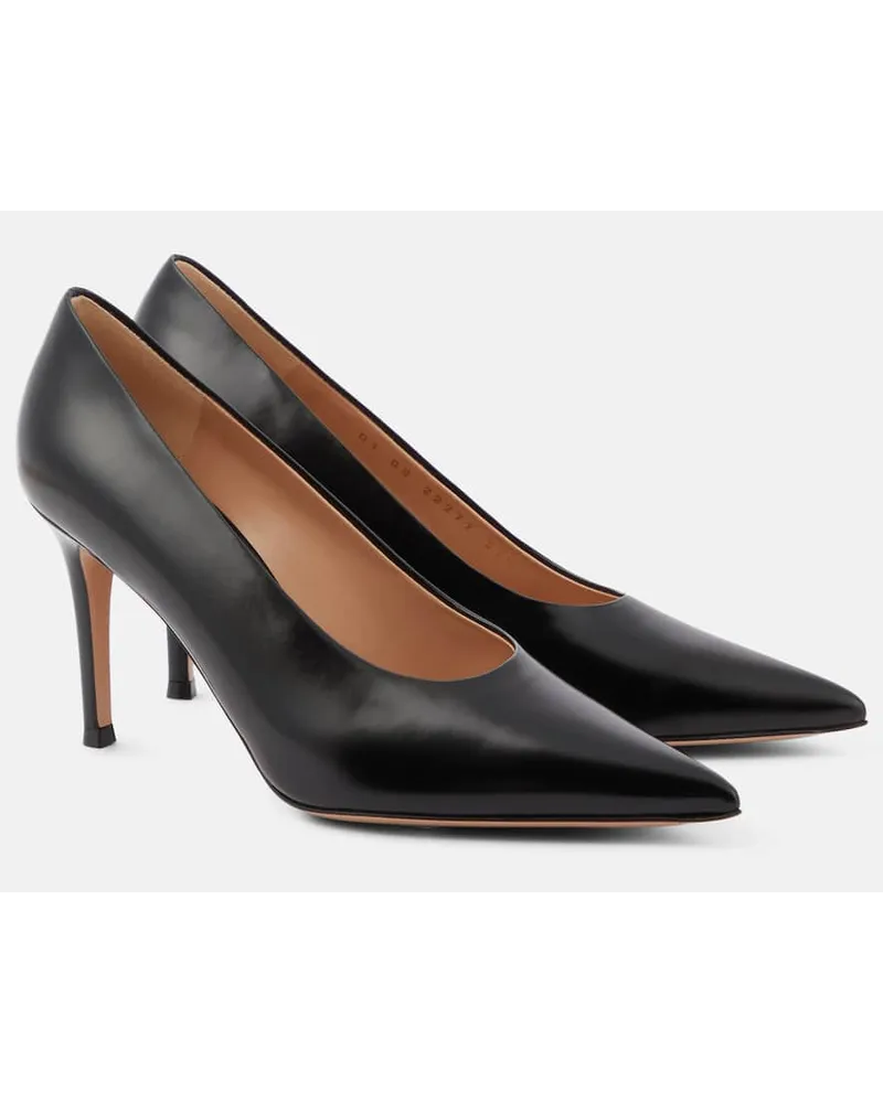 Gianvito Rossi Pumps Robbie aus Leder Schwarz