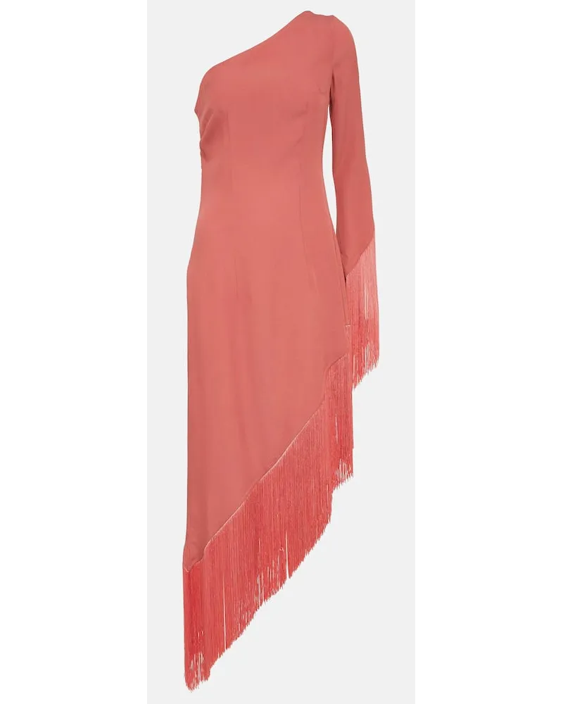 Taller Marmo One-Shoulder-Midikleid Aventador Pink