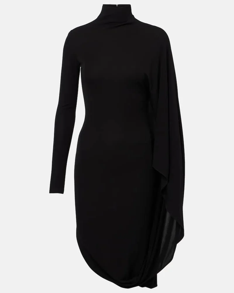 Stella McCartney Midikleid Schwarz