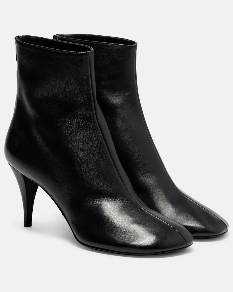 Proenza Schouler Ankle Boots Glove 80 aus Leder Schwarz