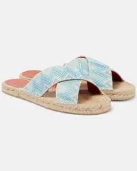 Missoni Espadrille-Sandalen Harlow mit Haekelstrick Multicolor