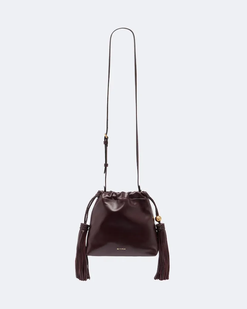 Etro Schultertasche Kalispera Mini Violett
