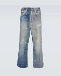 Our Legacy Straight Jeans Third Cut Blau