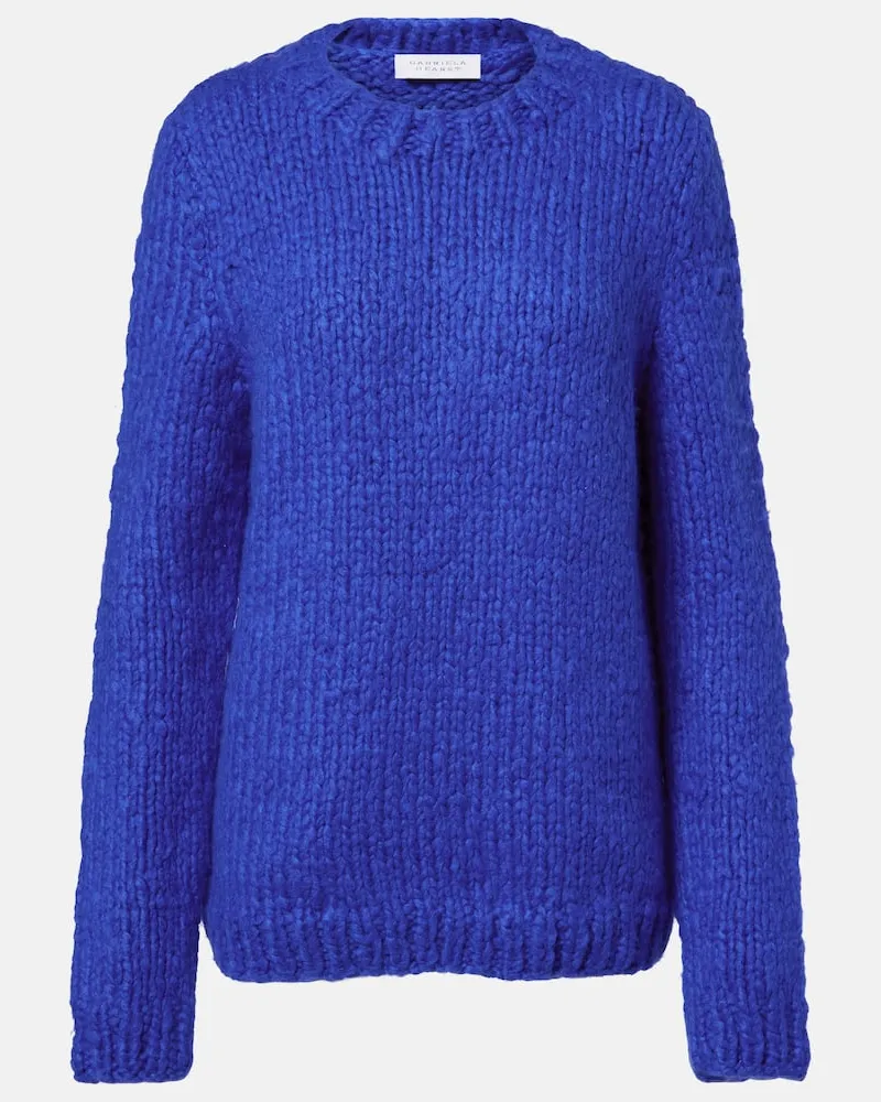 Gabriela Hearst Pullover Lawrence aus Kaschmir Blau