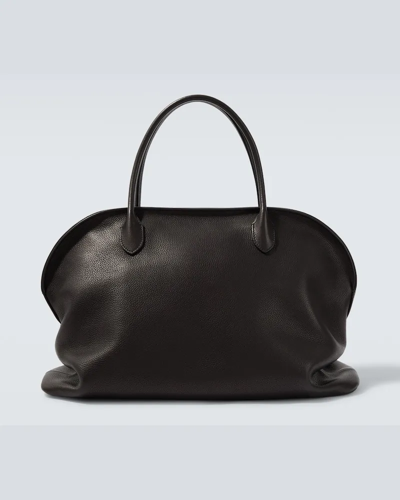 The Row Henkeltasche Agnes 16 aus Leder Schwarz
