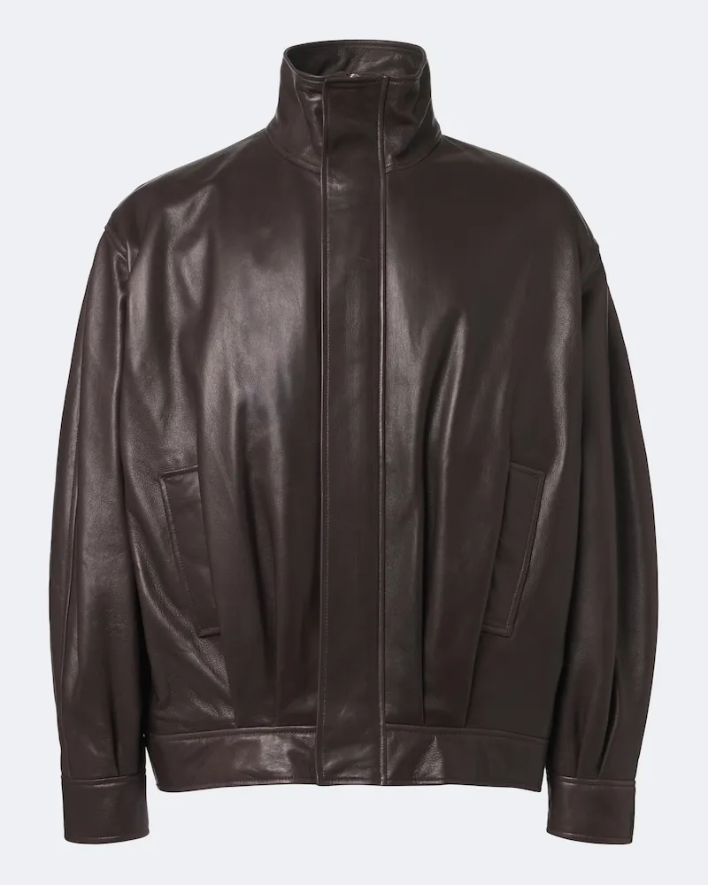 Arma Blouson Paulo aus Leder Braun