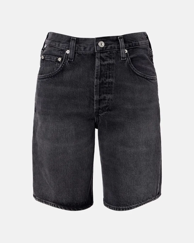 Citizens of humanity Bermuda-Shorts Ayla aus Denim Schwarz