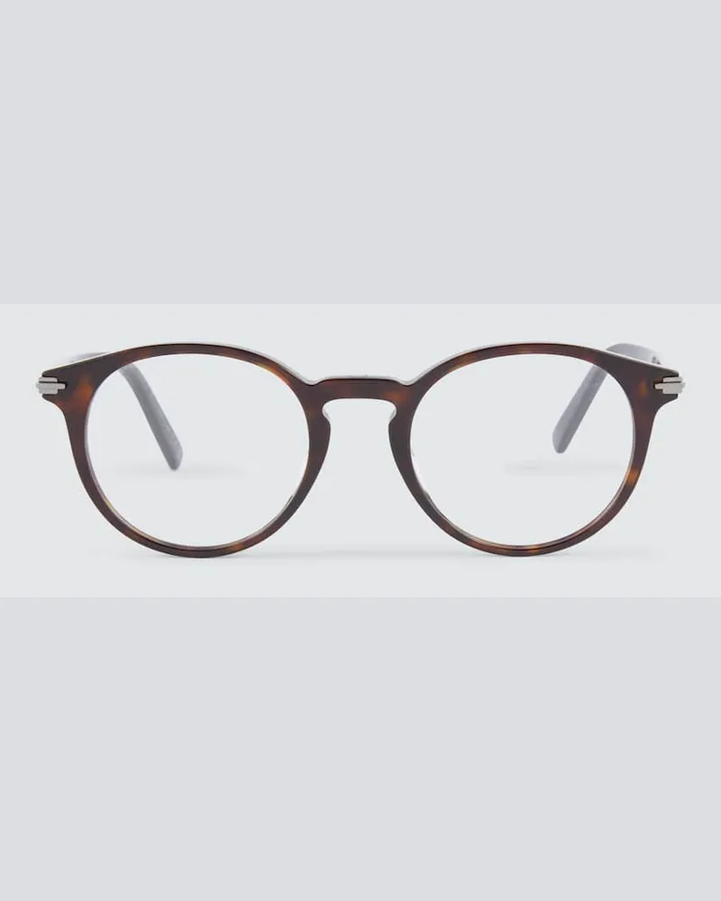 Dior Runde Brille DiorBlackSuitO R6I Grün