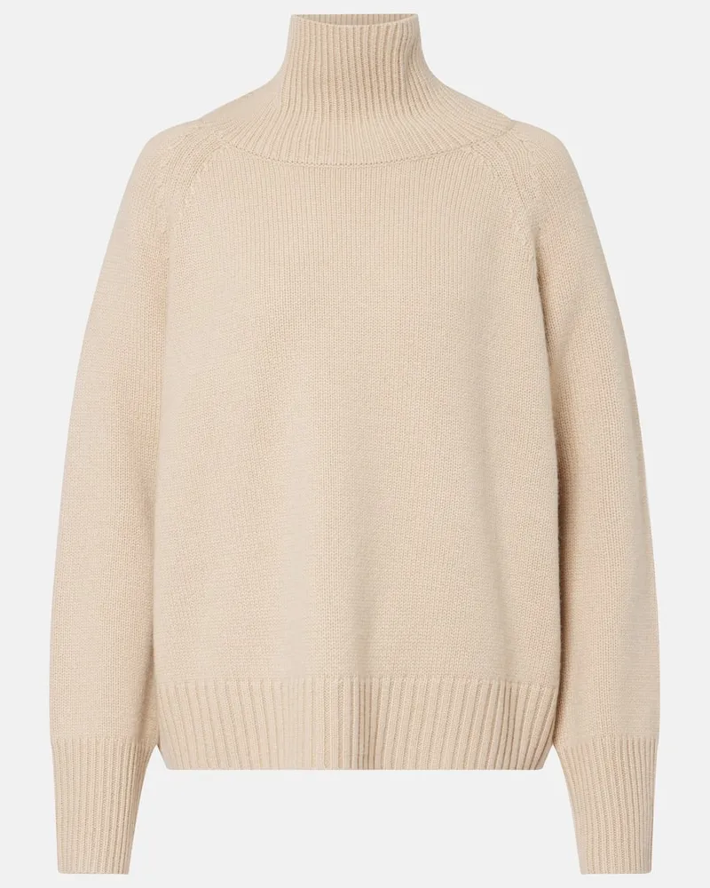 Nili Lotan Rollkragenpullover Lanie aus Kaschmir Braun