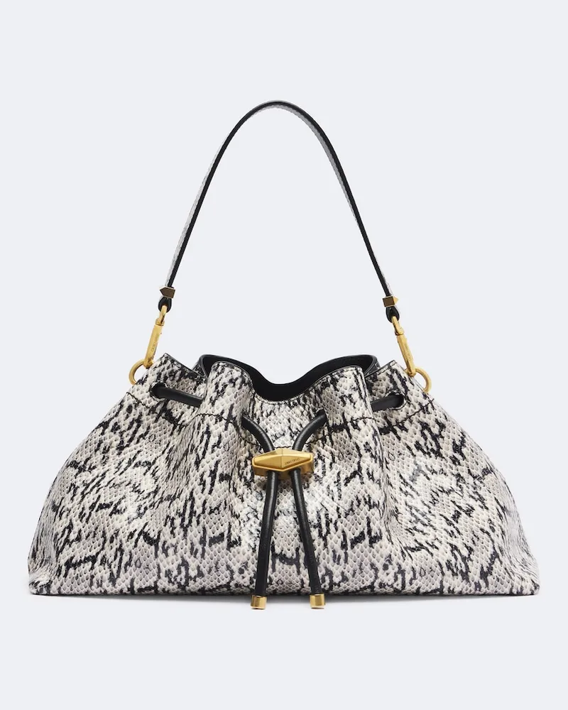 Jimmy Choo Schultertasche Cinch Small aus Leder Multicolor