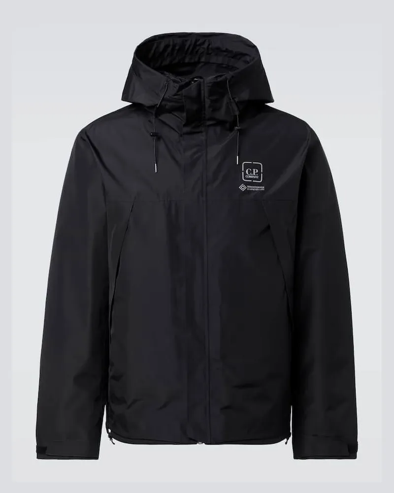 C.P. Company Daunenjacke aus Gore-Tex Schwarz