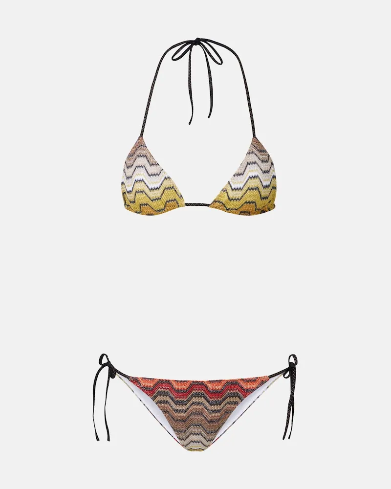 Missoni Bikini aus Häkelstrick Multicolor