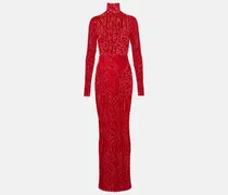 Maxikleid aus Jersey