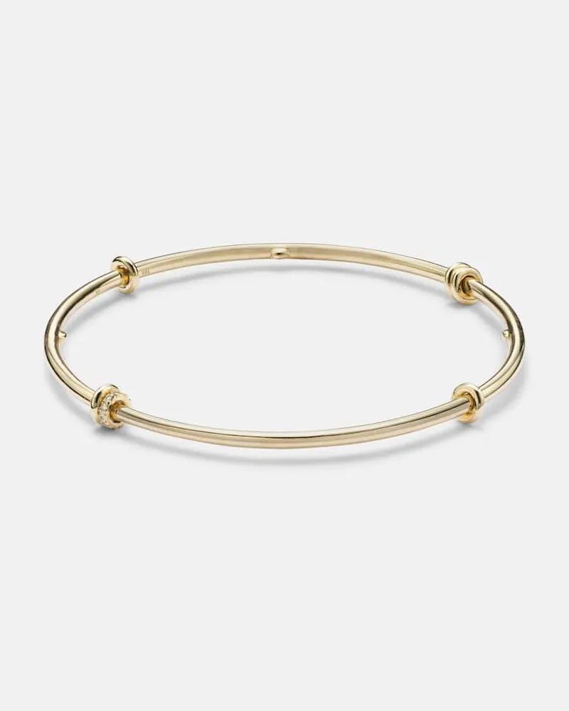 Spinelli Kilcollin Armreif Kini aus 18kt Gelbgold mit Diamanten Gold