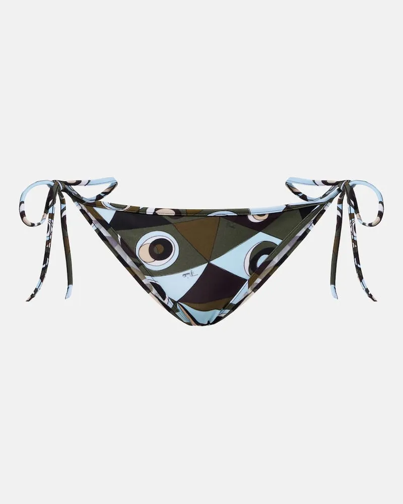 Emilio Pucci Bikini-Höschen Occhi Multicolor