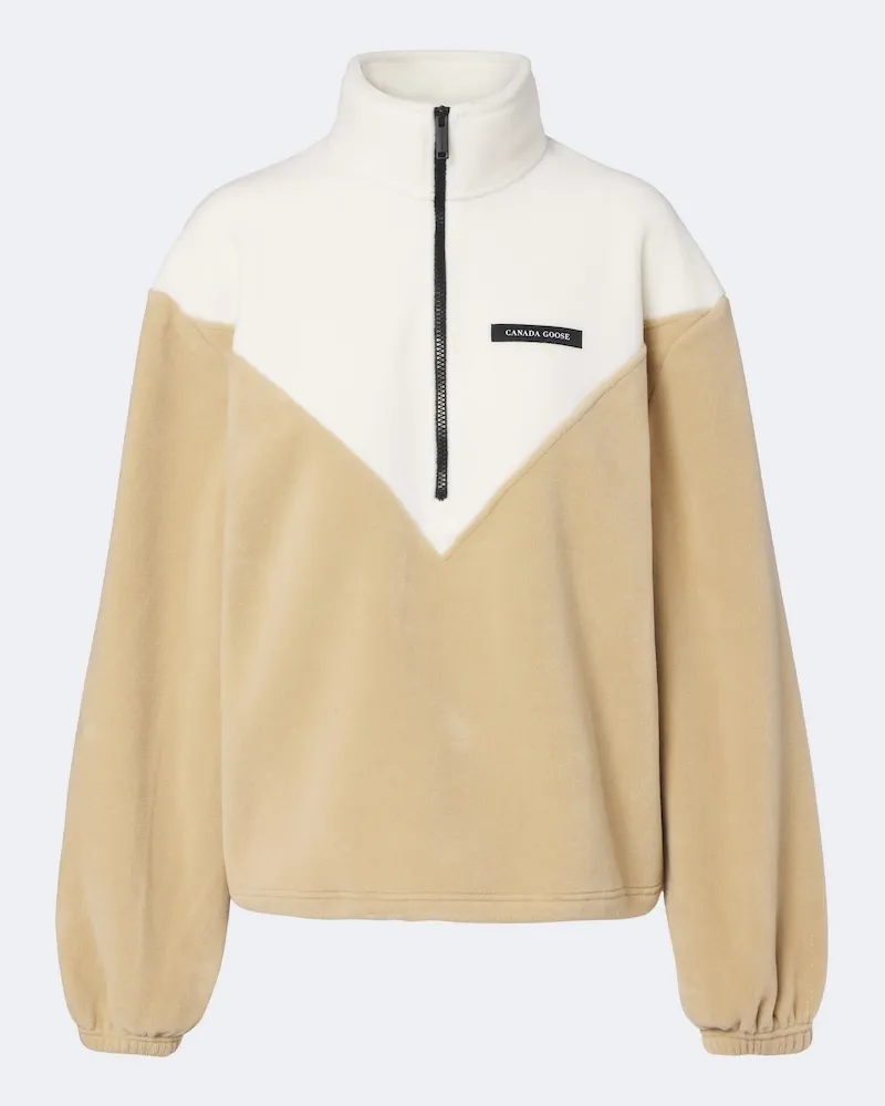 Canada Goose Sweatshirt Tayen aus Fleece Beige