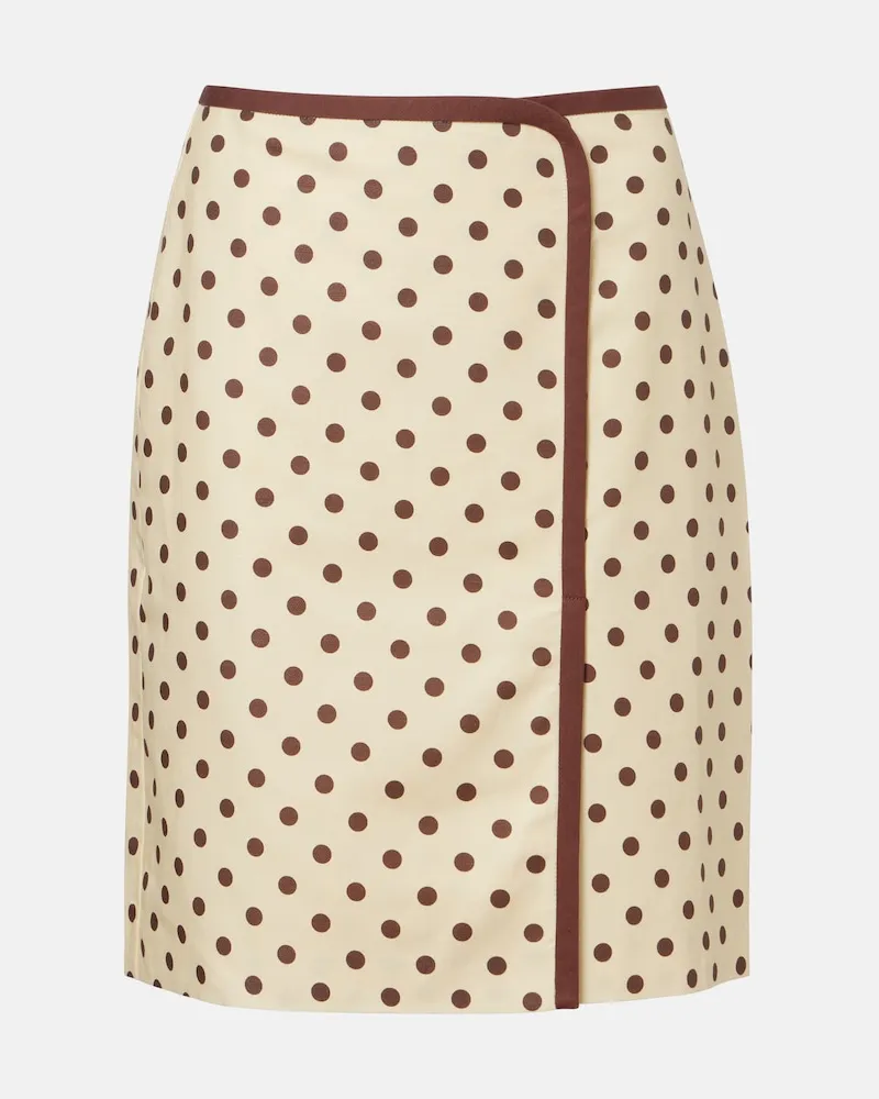 Posse Wickelrock Bowie aus Leinen und Baumwolle Gelb