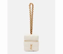 Clutch Cassandre Carré Mini aus Leder