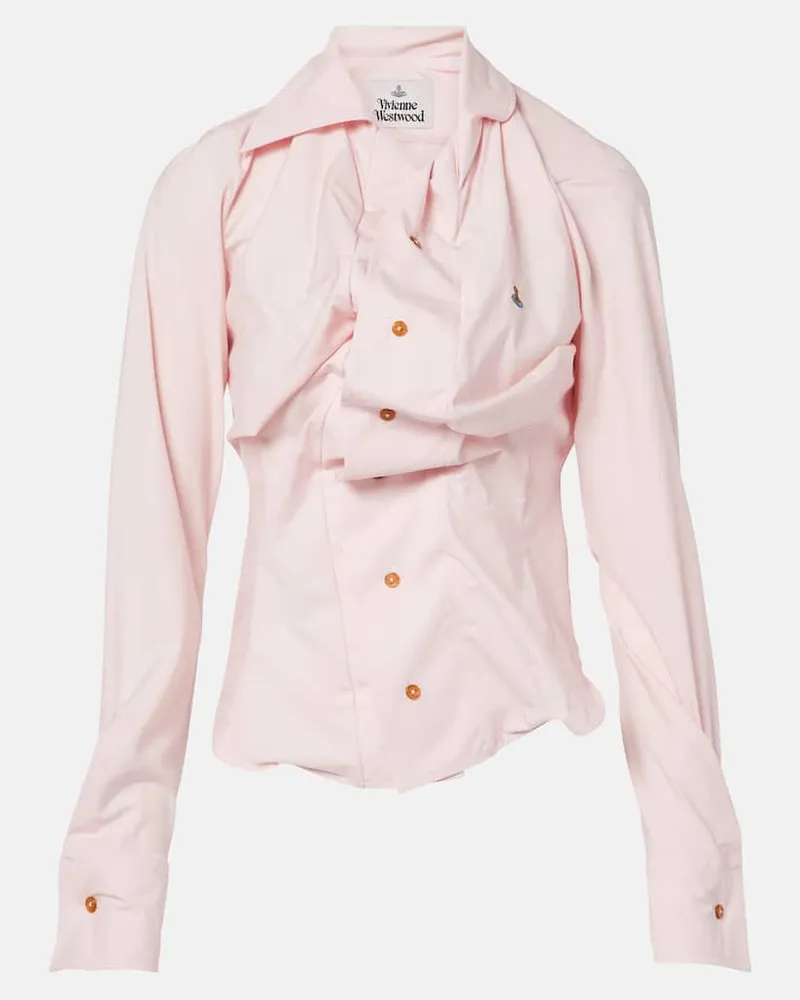 Vivienne Westwood Hemd Orb aus Baumwolle Pink