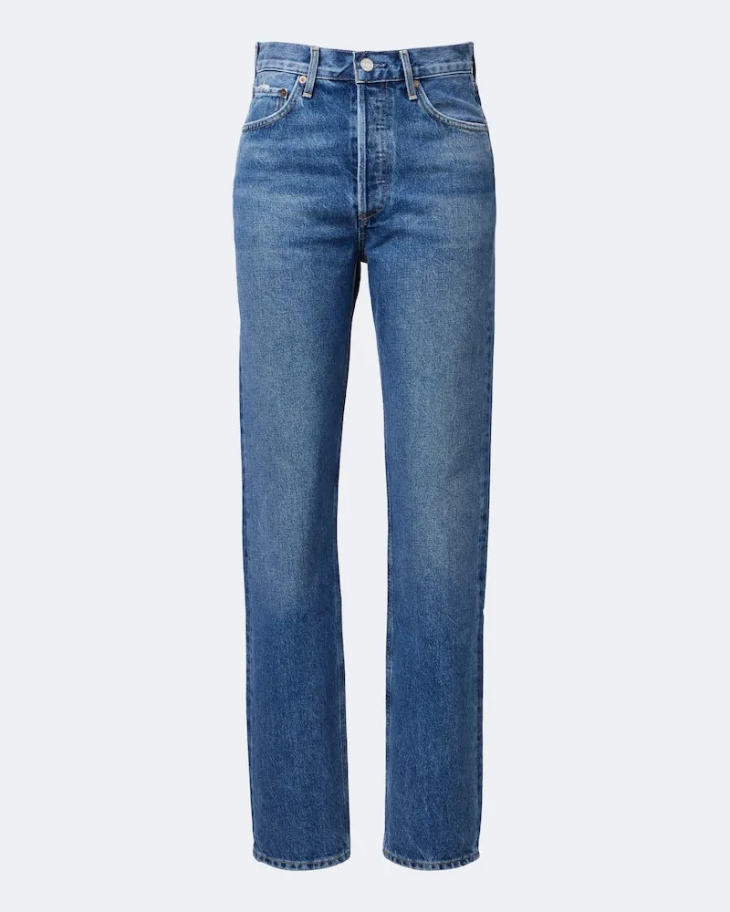 AGOLDE Straight Jeans '90s Blau