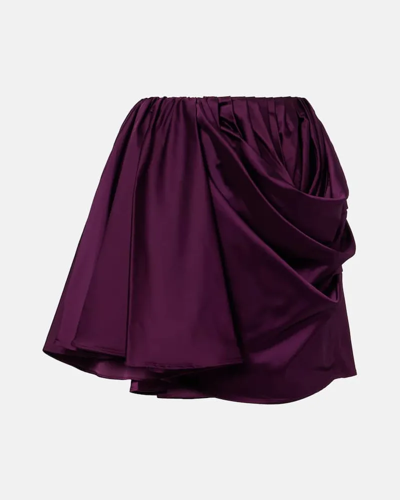 Ganni Minirock Violett