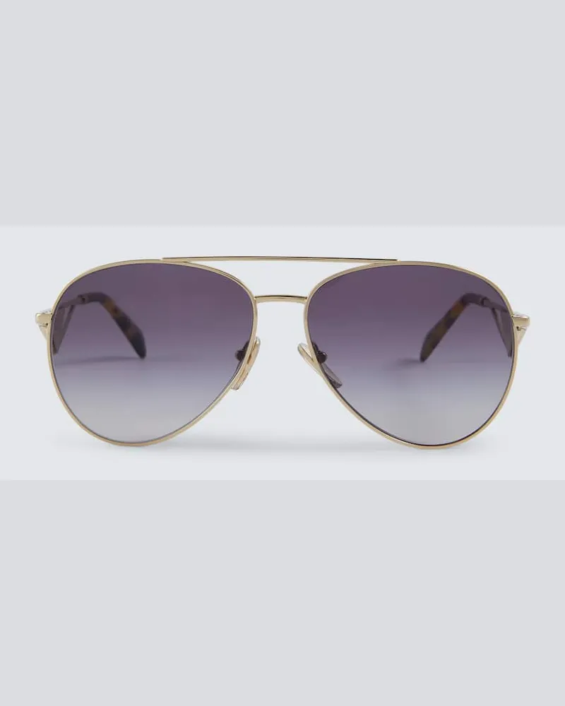 Prada Aviator-Sonnenbrille Grau