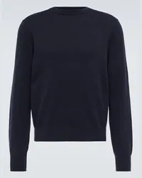 The Row Pullover Benji aus Kaschmir Blau