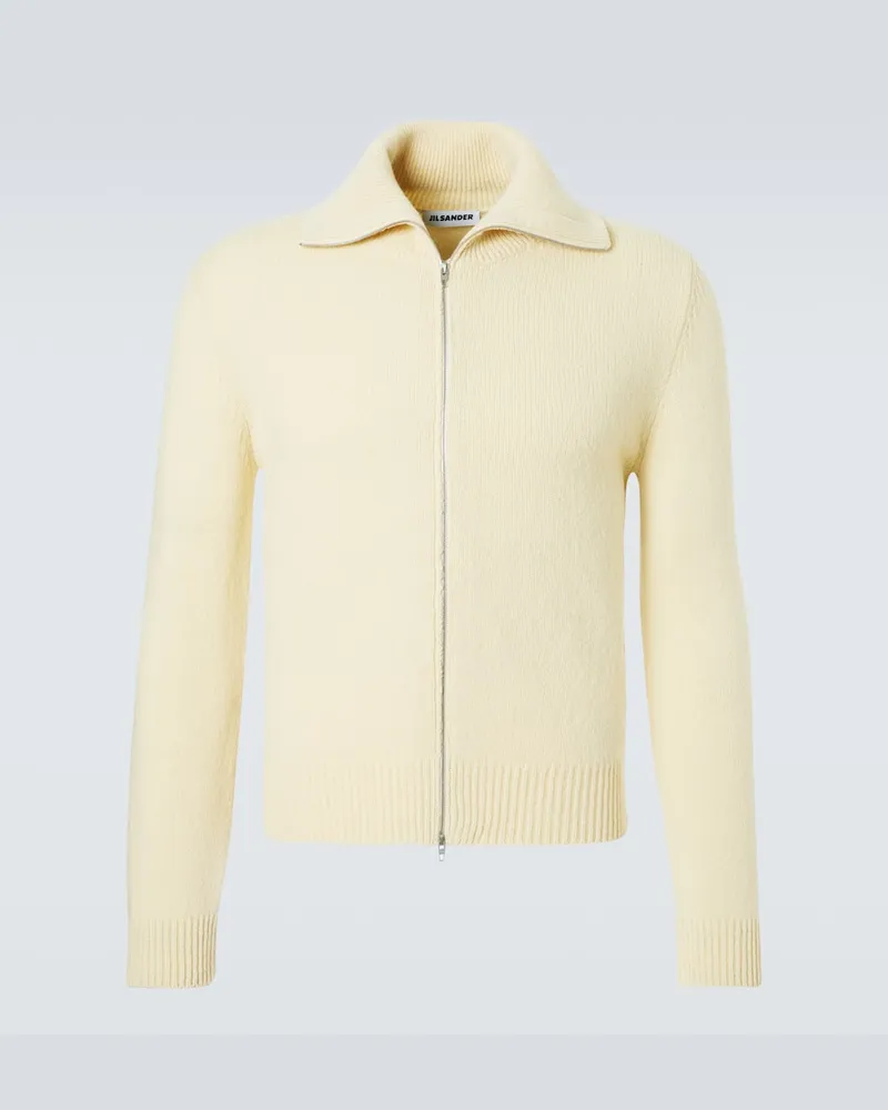 Jil Sander Pullover aus einem Wollgemisch Gelb