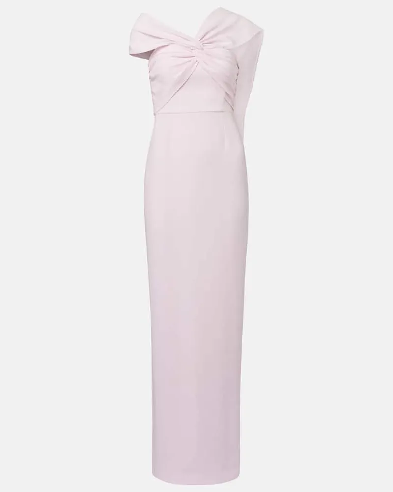 Roland Mouret Robe aus Cady Pink