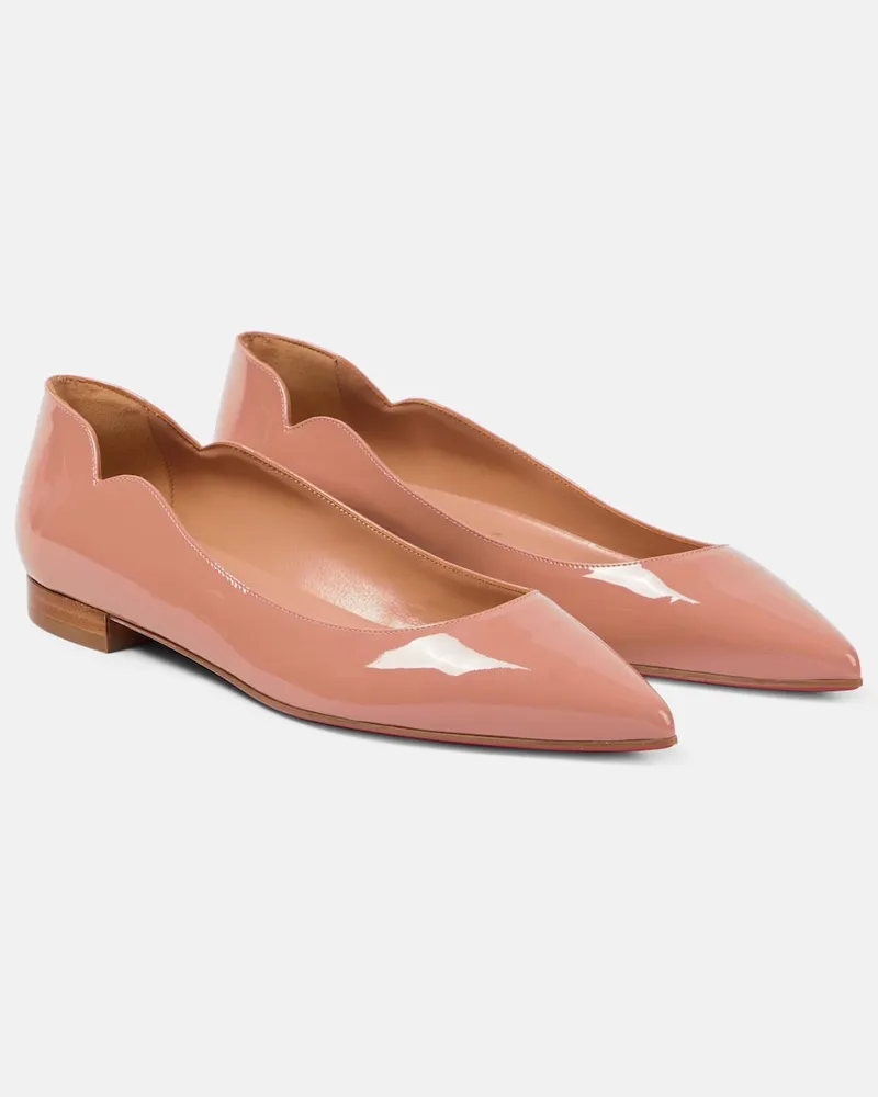 Christian Louboutin Ballerinas Hot Chickita aus Leder Beige