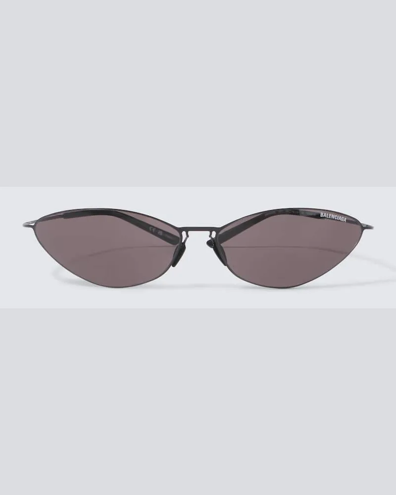 Balenciaga Cat-Eye-Sonnenbrille Malibu Schwarz