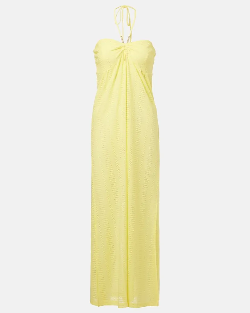Melissa Odabash Maxikleid Mila Gelb