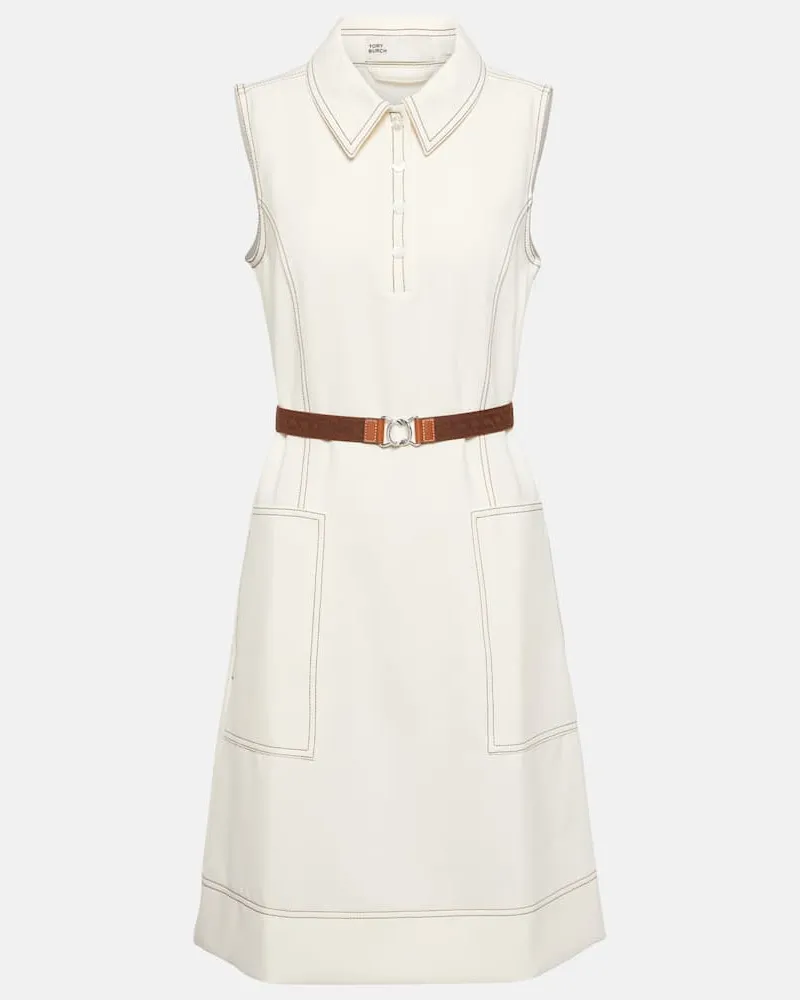 Tory Sport Polokleid Weiß