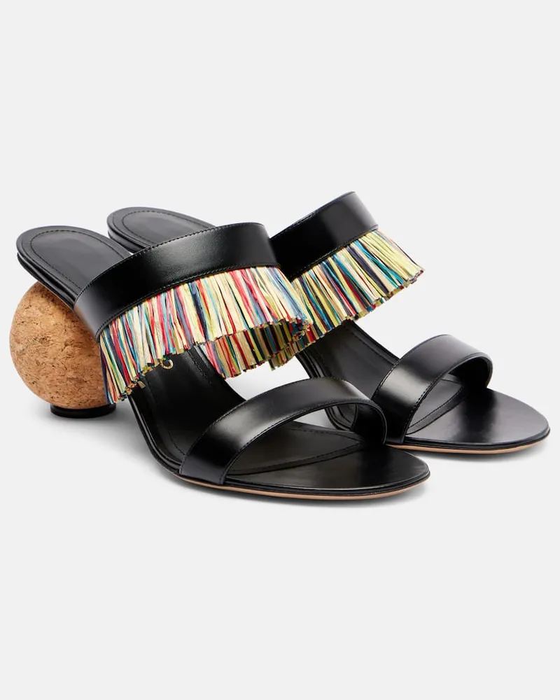 Ferragamo Sandalen Fer Schwarz