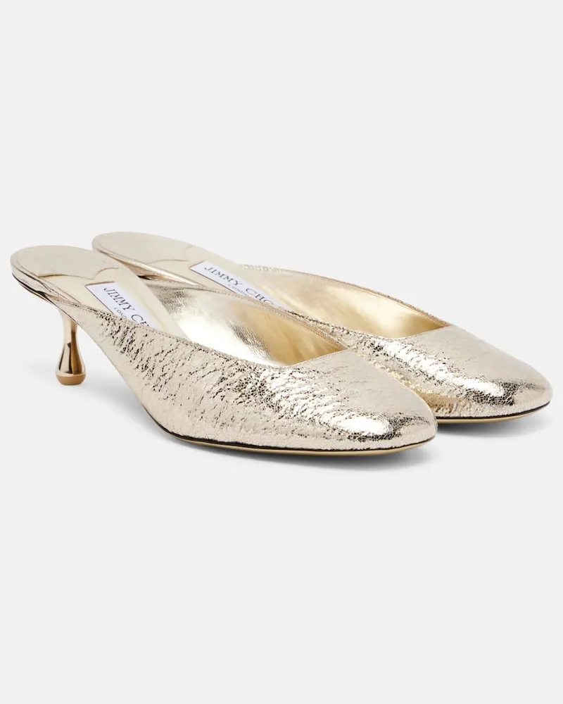 Jimmy Choo Mules Pixel 50 Gold